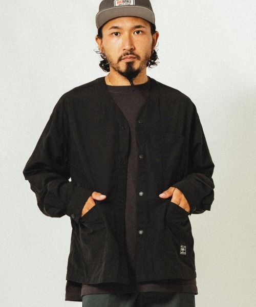 BIG MIKE(ビッグマイク)の「BIG MIKE ビッグマイク/ コットンナイロン エンジニアジャケット // 102516300(ブルゾン・メンズ・ブラック/ナチュラル/ミント・MEDIUM/X-LARGE/LARGE)」の13枚目の写真