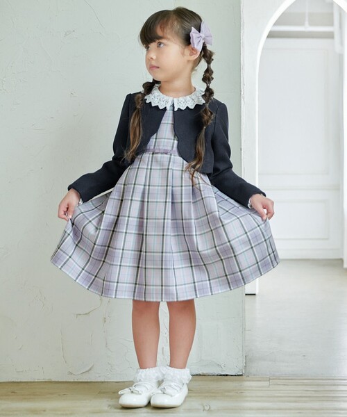 チェック柄ジャンパースカート（スカート）｜any Fam（エニィファム）