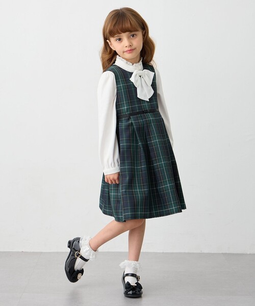 チェック柄ジャンパースカート（スカート）｜any Fam（エニィファム）