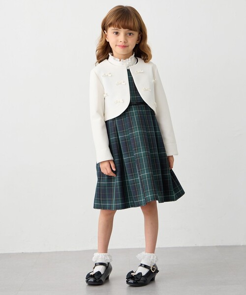 チェック柄ジャンパースカート（スカート）｜any Fam（エニィファム）