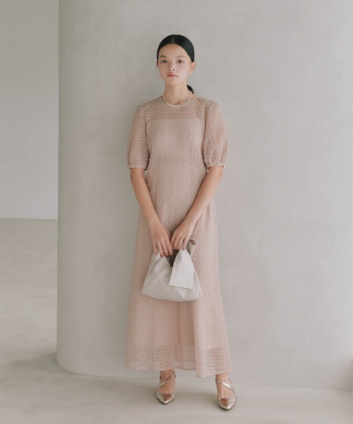 別注　kaene ×ROSSO スパンコールブラウスセットドレス　カエン kaene公式オンラインストア エンブロイダリーレースブラウス