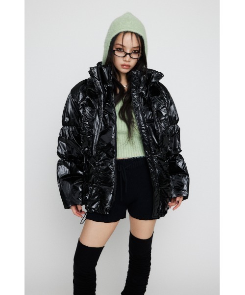 LAGUA GEM（ラグアジェム）の「MULTI WAY ダウン（ダウンジャケット/コート・レディース・ブラック・FREE）」の2枚目の写真