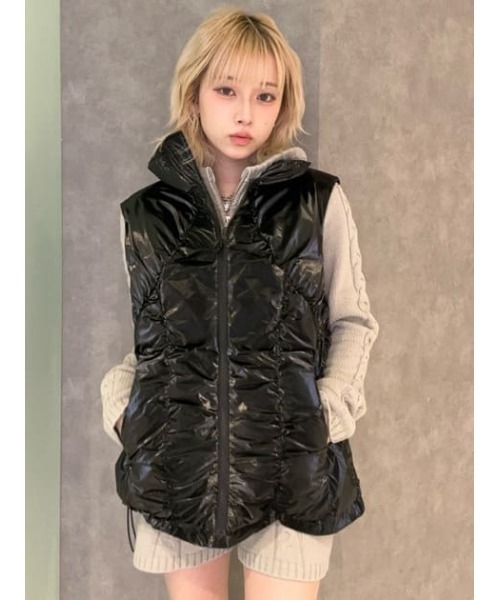 LAGUA GEM（ラグアジェム）の「MULTI WAY ダウン（ダウンジャケット/コート・レディース・ブラック・FREE）」の11枚目の写真