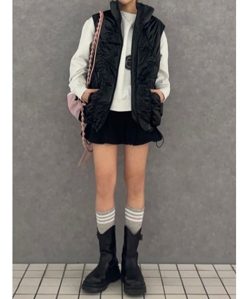 LAGUA GEM（ラグアジェム）の「MULTI WAY ダウン（ダウンジャケット/コート・レディース・ブラック・FREE）」の18枚目の写真