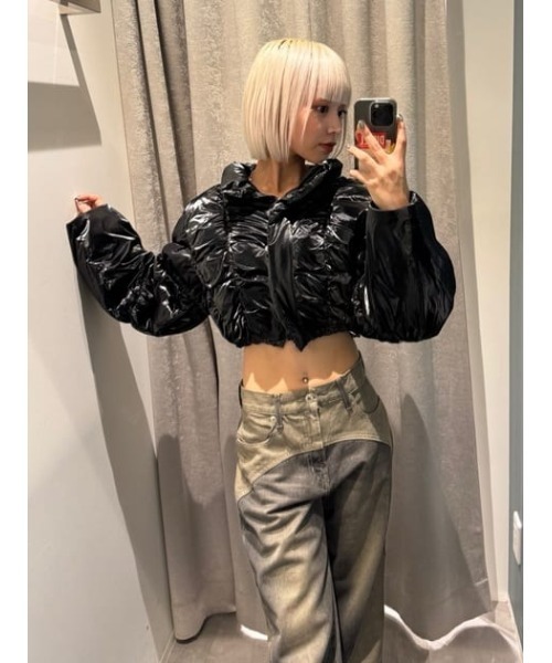 LAGUA GEM（ラグアジェム）の「MULTI WAY ダウン（ダウンジャケット/コート・レディース・ブラック・FREE）」の9枚目の写真