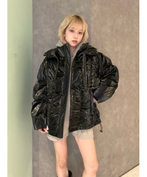 LAGUA GEM（ラグアジェム）の「MULTI WAY ダウン（ダウンジャケット/コート・レディース・ブラック・FREE）」の10枚目の写真