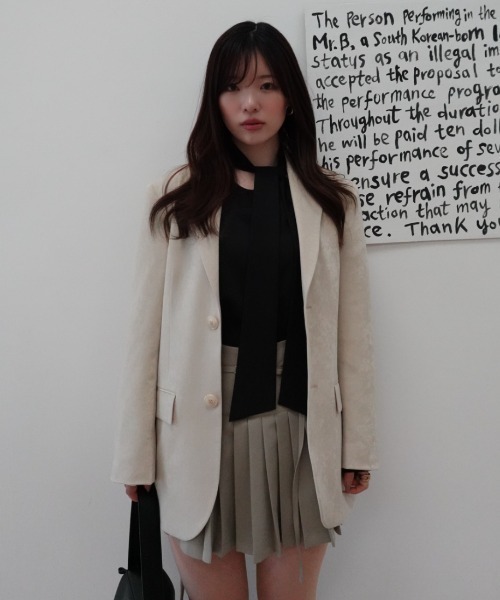 SENEE（セニー）の「ribbon tie blouse（リボンタイブラウス）（シャツ/ブラウス・レディース・ホワイト/ブラック・FREE）」の20枚目の写真