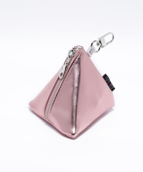 FREAK'S STORE（フリークスストア）の「SMAST/スマスト SMAST PYRAMID POUCH（ポーチ・メンズ・グレー/ブルー/ピンク/レンガ・ONE SIZE）」の3枚目の写真