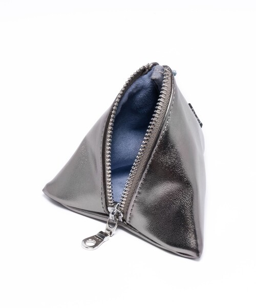 FREAK'S STORE（フリークスストア）の「SMAST/スマスト SMAST PYRAMID POUCH（ポーチ・メンズ・グレー/ブルー/ピンク/レンガ・ONE SIZE）」の21枚目の写真