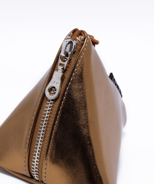 FREAK'S STORE（フリークスストア）の「SMAST/スマスト SMAST PYRAMID POUCH（ポーチ・メンズ・グレー/ブルー/ピンク/レンガ・ONE SIZE）」の22枚目の写真