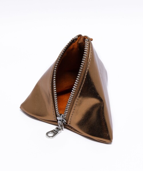 FREAK'S STORE（フリークスストア）の「SMAST/スマスト SMAST PYRAMID POUCH（ポーチ・メンズ・グレー/ブルー/ピンク/レンガ・ONE SIZE）」の6枚目の写真