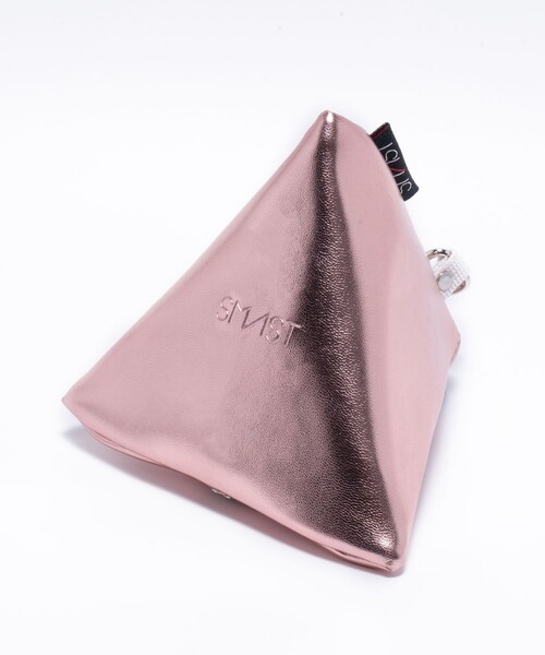 FREAK'S STORE（フリークスストア）の「SMAST/スマスト SMAST PYRAMID POUCH（ポーチ・メンズ・グレー/ブルー/ピンク/レンガ・ONE SIZE）」の11枚目の写真