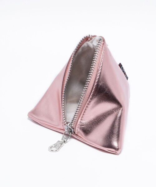 FREAK'S STORE（フリークスストア）の「SMAST/スマスト SMAST PYRAMID POUCH（ポーチ・メンズ・グレー/ブルー/ピンク/レンガ・ONE SIZE）」の12枚目の写真