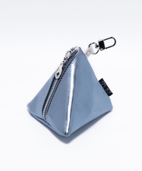 FREAK'S STORE（フリークスストア）の「SMAST/スマスト SMAST PYRAMID POUCH（ポーチ・メンズ・グレー/ブルー/ピンク/レンガ・ONE SIZE）」の13枚目の写真