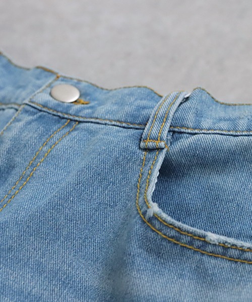 antiqua(アンティカ)の「ダメージデニムスカート(デニムスカート・レディース・インディゴブルー/ブルー系その他/ライトブルー・ONESIZE)」の11枚目の写真