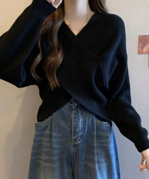 SPIGA（スピーガ）の「ｶｼｭｸｰﾙﾆｯﾄﾄｯﾌﾟｽ（ニット/セーター・レディース・レッド/ピンク/ホワイト/ブラック/グレー・FREE）」の9枚目の写真