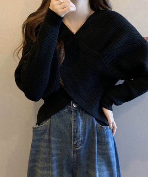 SPIGA（スピーガ）の「ｶｼｭｸｰﾙﾆｯﾄﾄｯﾌﾟｽ（ニット/セーター・レディース・レッド/ピンク/ホワイト/ブラック/グレー・FREE）」の10枚目の写真