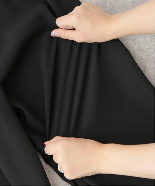 AP STUDIO(エーピーストゥディオ)の「エラスティックパンツ(スラックス・レディース・アイボリー/ブラック・38/36/34)」の13枚目の写真