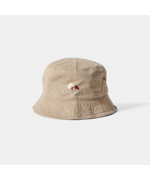 APPLEBUM（アップルバム）の「”Utopia” Logo Hat（ハット・メンズ・ベージュ/ブラック・FREE）」の5枚目の写真