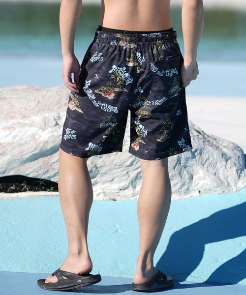 Quiksilver（クイックシルバー）の「QUIKSILVER/クイックシルバー ボードショーツ/水着/サーフパンツ/海パン 19インチ QBS251001（水着・メンズ・ピンク/ブラック×グリーン/ブラック×ブルー・S/M/L/XL）」の17枚目の写真