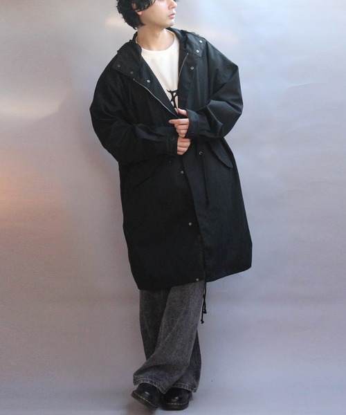 ８(eight)（エイト）の「モッズコート（モッズコート・メンズ・オリーブ/ブラック・MEDIUM/LARGE）」の7枚目の写真