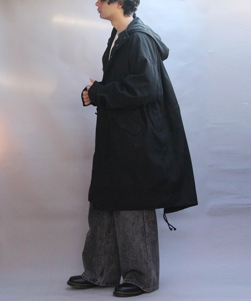 ８(eight)（エイト）の「モッズコート（モッズコート・メンズ・オリーブ/ブラック・MEDIUM/LARGE）」の11枚目の写真