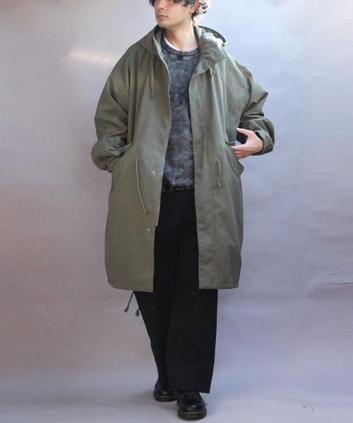 ８(eight)（エイト）の「モッズコート（モッズコート・メンズ・オリーブ/ブラック・MEDIUM/LARGE）」の18枚目の写真