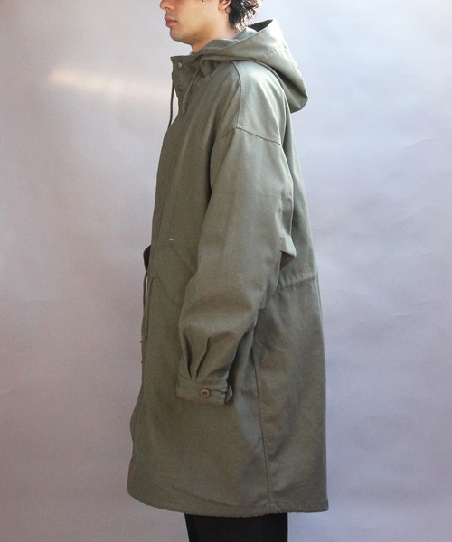 ８(eight)（エイト）の「モッズコート（モッズコート・メンズ・オリーブ/ブラック・MEDIUM/LARGE）」の21枚目の写真