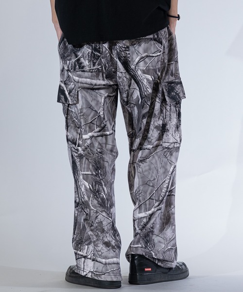 JOHN'S CLOSET（ジョンズクローゼット）の「【13】カモフラージュ デジタルプリント スウェットカーゴパンツ（スウェットパンツ・メンズ・グレー/ブラウン・MEDIUM/X-LARGE/LARGE）」の17枚目の写真