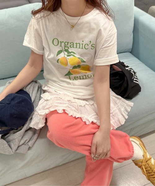 PILIT(ピリット)の「アソートプリントTee(Tシャツ/カットソー・レディース・ホワイト/オフホワイト・MEDIUM)」の9枚目の写真