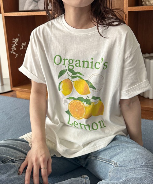 PILIT(ピリット)の「アソートプリントTee(Tシャツ/カットソー・レディース・ホワイト/オフホワイト・MEDIUM)」の22枚目の写真