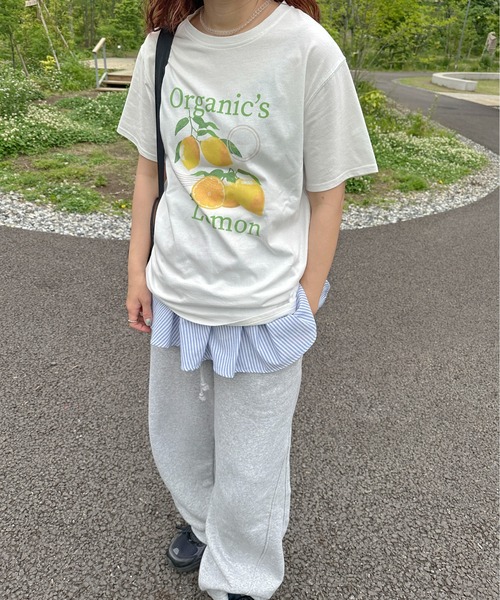 PILIT(ピリット)の「アソートプリントTee(Tシャツ/カットソー・レディース・ホワイト/オフホワイト・MEDIUM)」の21枚目の写真