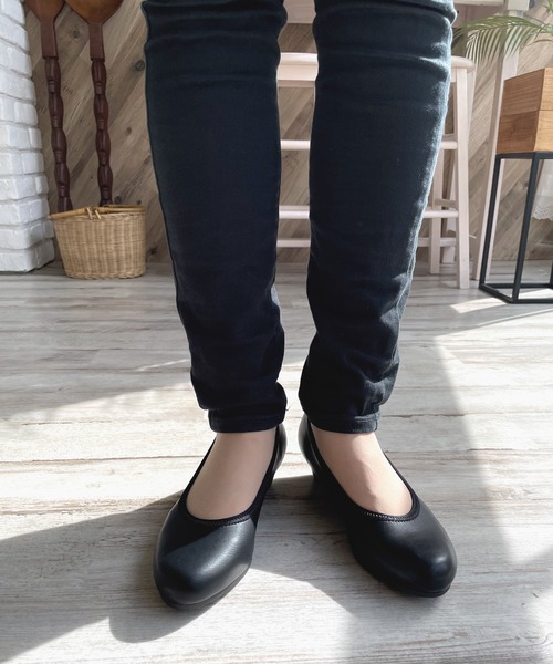 LUGG NAGG(ラグナグ)の「【addottona】ストレッチフィットコンフォートパンプス(パンプス・レディース・ブラック/ガンメタ/シルバー/ブラック系その他・LL/L/M/S)」の8枚目の写真