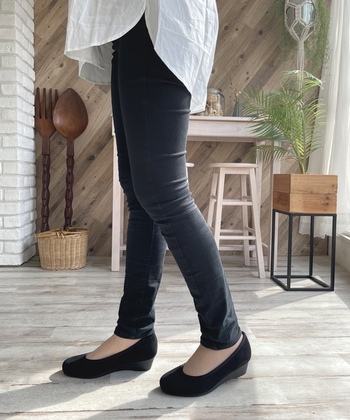 LUGG NAGG(ラグナグ)の「【addottona】ストレッチフィットコンフォートパンプス(パンプス・レディース・ブラック/ガンメタ/シルバー/ブラック系その他・LL/L/M/S)」の11枚目の写真