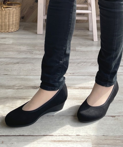 LUGG NAGG(ラグナグ)の「【addottona】ストレッチフィットコンフォートパンプス(パンプス・レディース・ブラック/ガンメタ/シルバー/ブラック系その他・LL/L/M/S)」の12枚目の写真