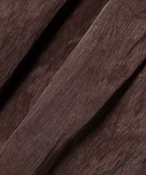 Ray BEAMS（レイビームス）の「RBS / フィブリル サテン キャミ ワンピース（ワンピース・レディース・ダークブラウン/ネイビー・0/1）」の9枚目の写真