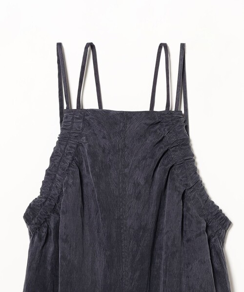 Ray BEAMS（レイビームス）の「RBS / フィブリル サテン キャミ ワンピース（ワンピース・レディース・ダークブラウン/ネイビー・0/1）」の11枚目の写真