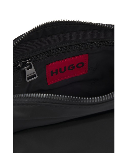 ツイル クロスボディバッグ スタックロゴ（ショルダーバッグ）｜HUGO