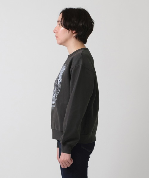 Levi's（リーバイス）の「Levi's/リーバイス グラフィック クルーネックスウェットシャツ（スウェット・レディース・ブラック・L/M/S）」の9枚目の写真