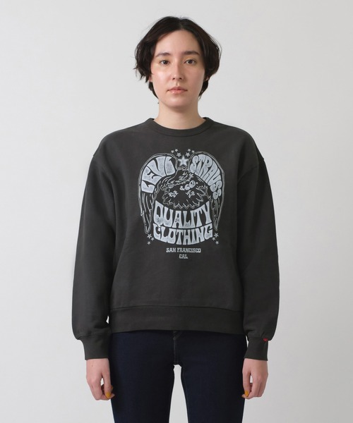 Levi's（リーバイス）の「Levi's/リーバイス グラフィック クルーネックスウェットシャツ（スウェット・レディース・ブラック・L/M/S）」の16枚目の写真