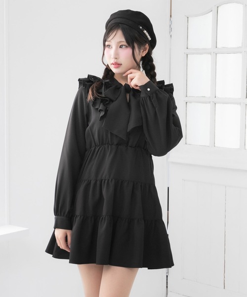 DearMyLoveRose（ディアマイラブローズ）の「ダブルフリルボウタイ