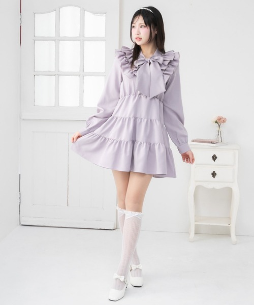 DearMyLoveRose（ディアマイラブローズ）の「ダブルフリルボウタイ