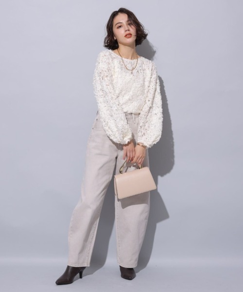 Arpege story カーブデニムパンツ カーブデニムパンツ（その他パンツ）｜Arpege story