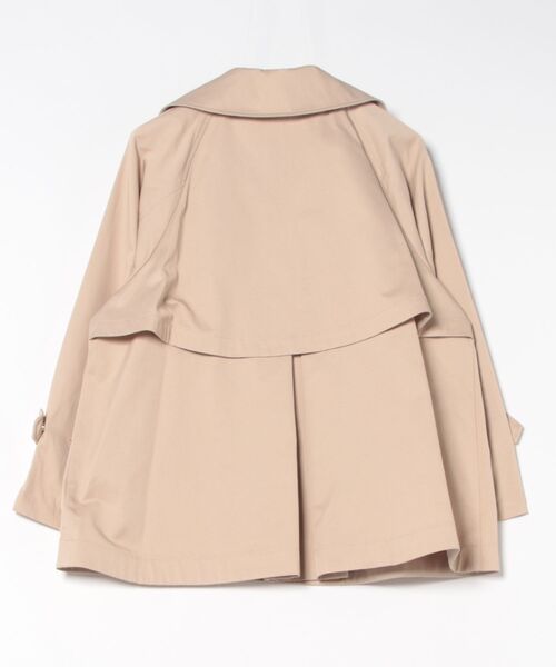 STRAWBERRY-FIELDS（ストロベリーフィールズ）の「ミドル丈トレンチコート　その他アウター（その他トップス・レディース・ベージュ/ネイビー・2）」の3枚目の写真