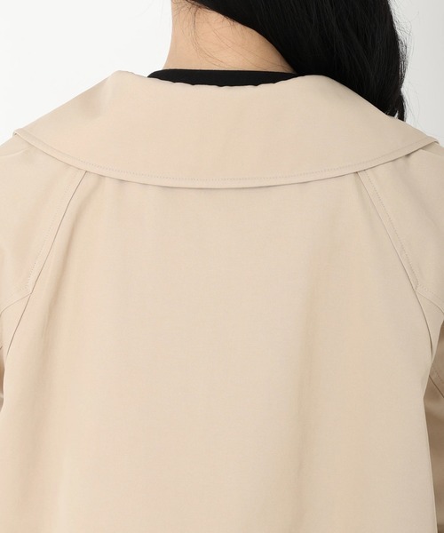 STRAWBERRY-FIELDS（ストロベリーフィールズ）の「ミドル丈トレンチコート　その他アウター（その他トップス・レディース・ベージュ/ネイビー・2）」の9枚目の写真