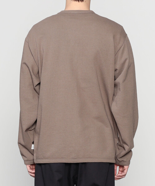 ORCIVAL（オーシバル）の「ORCIVAL | コットン Vネックカーディガン MEN（カーディガン/ボレロ・メンズ・ブラック/グレイッシュベージュ・3/5）」の10枚目の写真