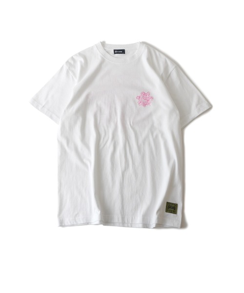 Subciety(サブサエティ)の「Club tee(Tシャツ/カットソー・メンズ・ブラック×ホワイト/ホワイト×ピンク/ブラック×ブラック/ホワイト×ブラック・SMALL/MEDIUM/LARGE/X-LARGE/XX-LARGE)」の9枚目の写真