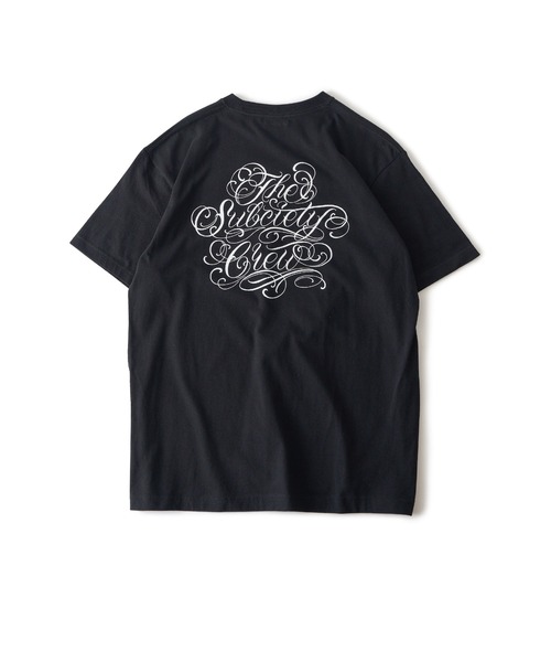 Subciety(サブサエティ)の「Club tee(Tシャツ/カットソー・メンズ・ブラック×ホワイト/ホワイト×ピンク/ブラック×ブラック/ホワイト×ブラック・SMALL/MEDIUM/LARGE/X-LARGE/XX-LARGE)」の5枚目の写真
