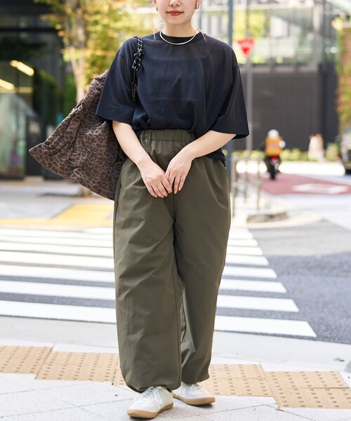 coen（コーエン）の「サラコシアーサマーニットビッグTシャツ（ニット/セーター・レディース・コバルトブルー/イエロー/オフホワイト/ブラック/ピンク・FREE）」の7枚目の写真