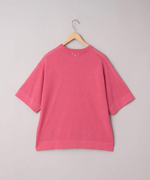 coen（コーエン）の「サラコシアーサマーニットビッグTシャツ（ニット/セーター・レディース・コバルトブルー/イエロー/オフホワイト/ブラック/ピンク・FREE）」の11枚目の写真